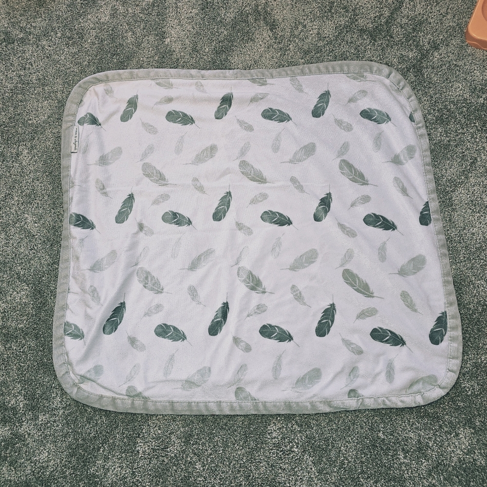 Adorable Soft Baby Blanket - Feather Print